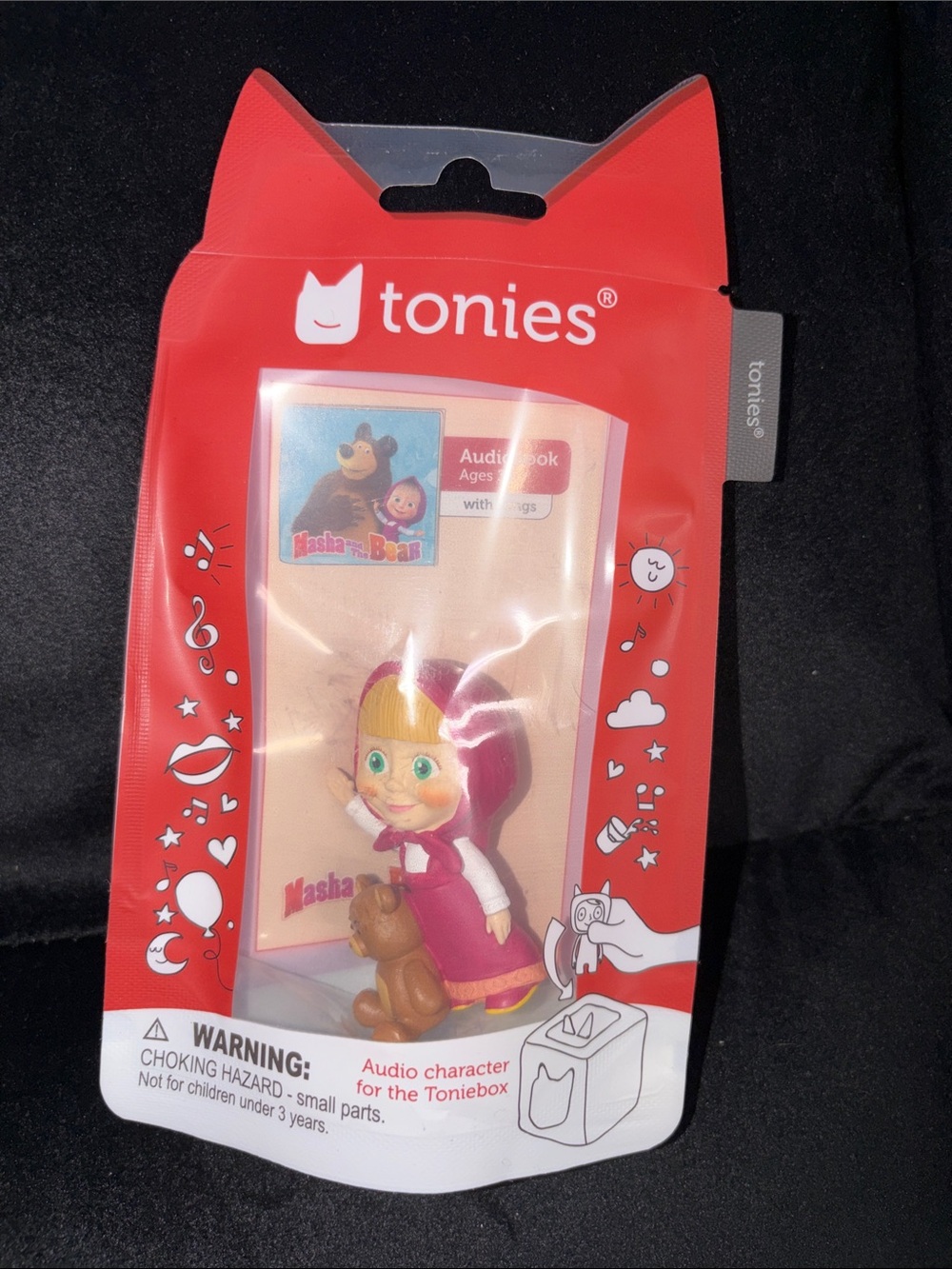 NWT Tonies Masha and bear Audio Figurine Collection - Red Packaging - Picture 2 of 3